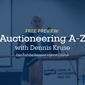 Free Trial: Reppert Hybrid Including "Auctioneering A-Z with Dennis Kruse"