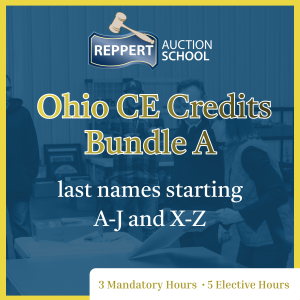 2025: Ohio CE Credits Bundle A [last names starting A-J and X-Z]